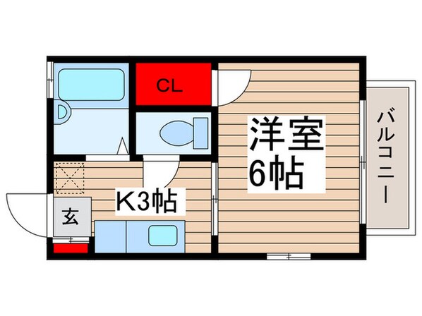 ドミールコートの物件間取画像